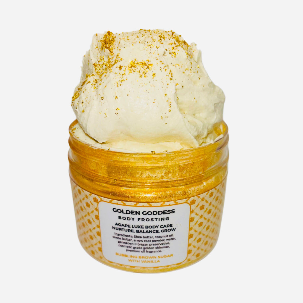 Golden Goddess Body Frosting, 8 oz container