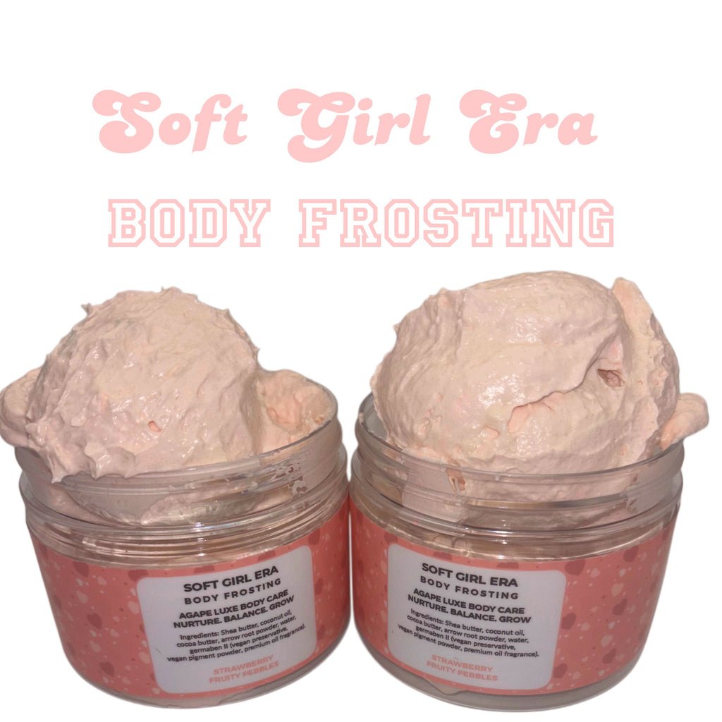 Soft Girl Era Body Frosting, 8 oz container