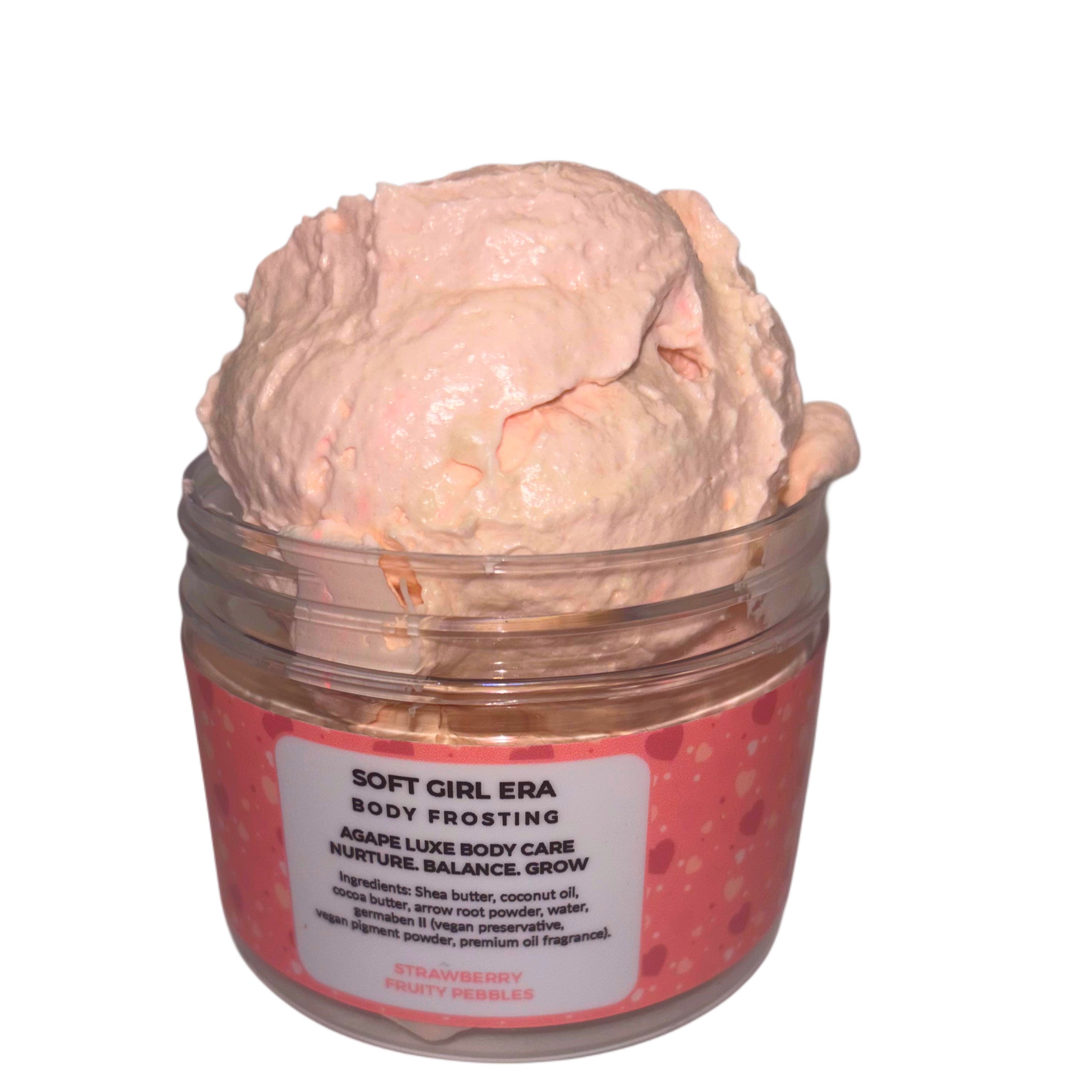 Soft Girl Era Body Frosting, 8 oz container