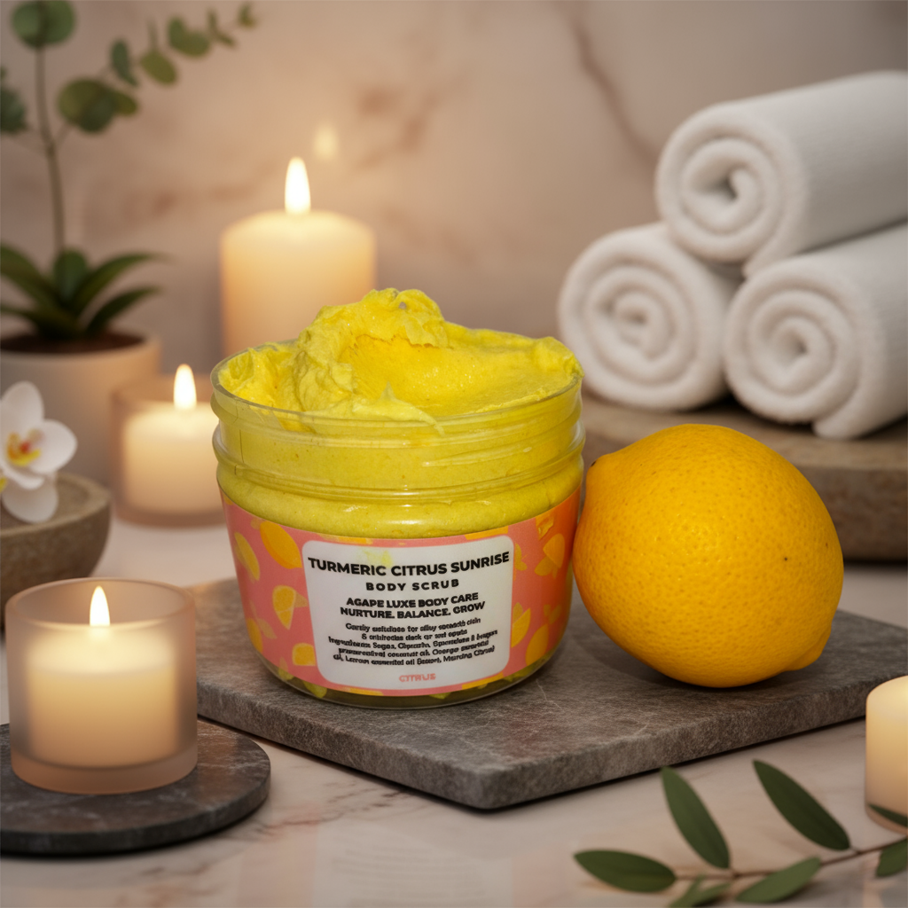 Turmeric Citrus Sunrise Body Scrub