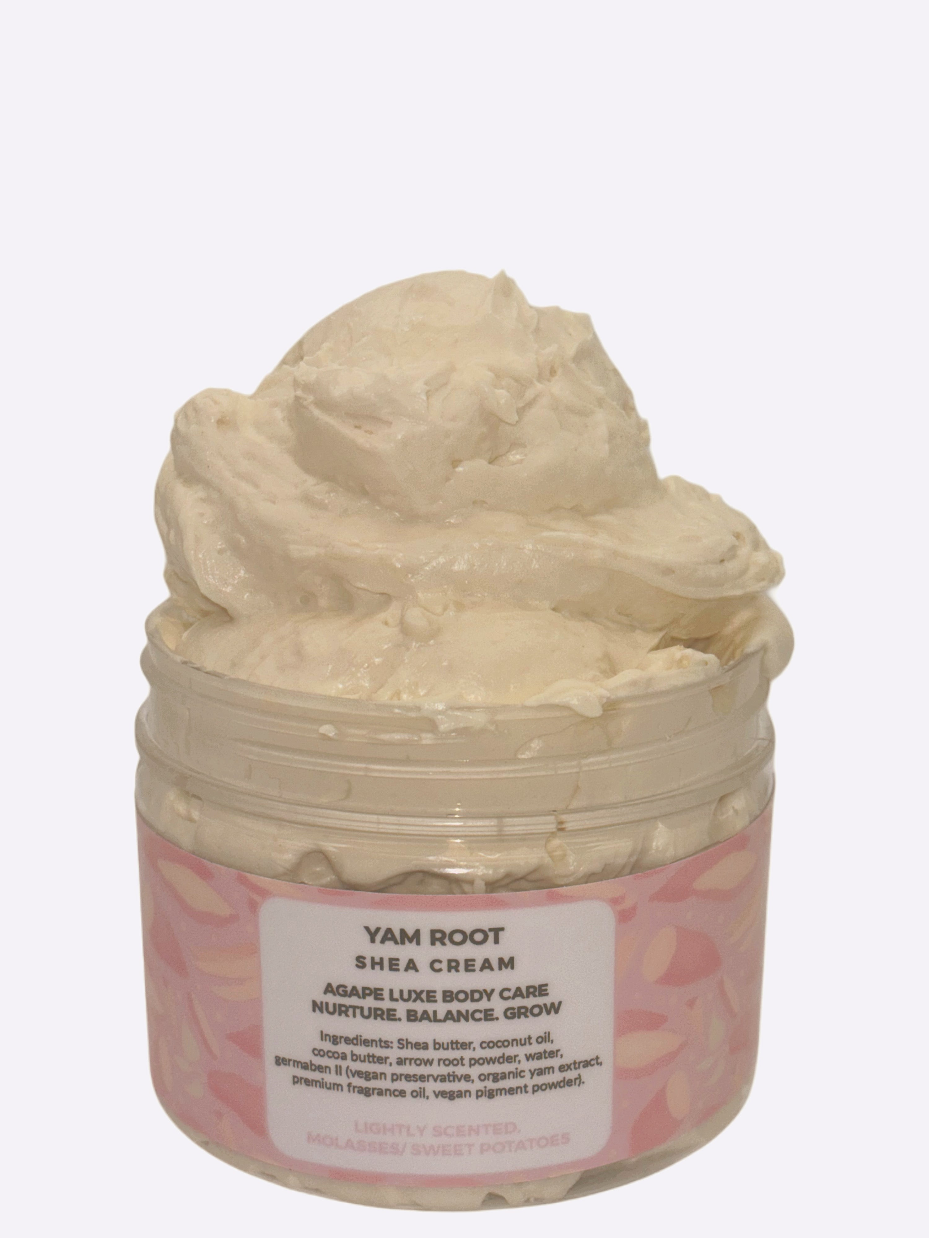 Yam Root Shea Cream, 8 oz container