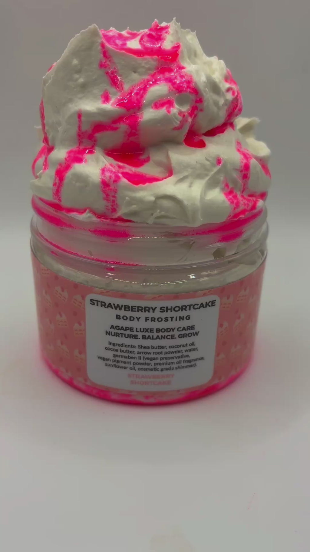 Strawberry Shortcake Body Frosting
