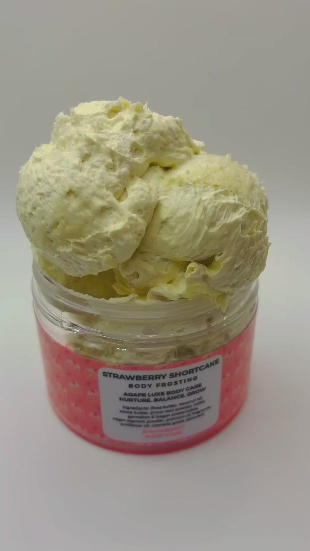 Strawberry Short Cake Body Frosting 